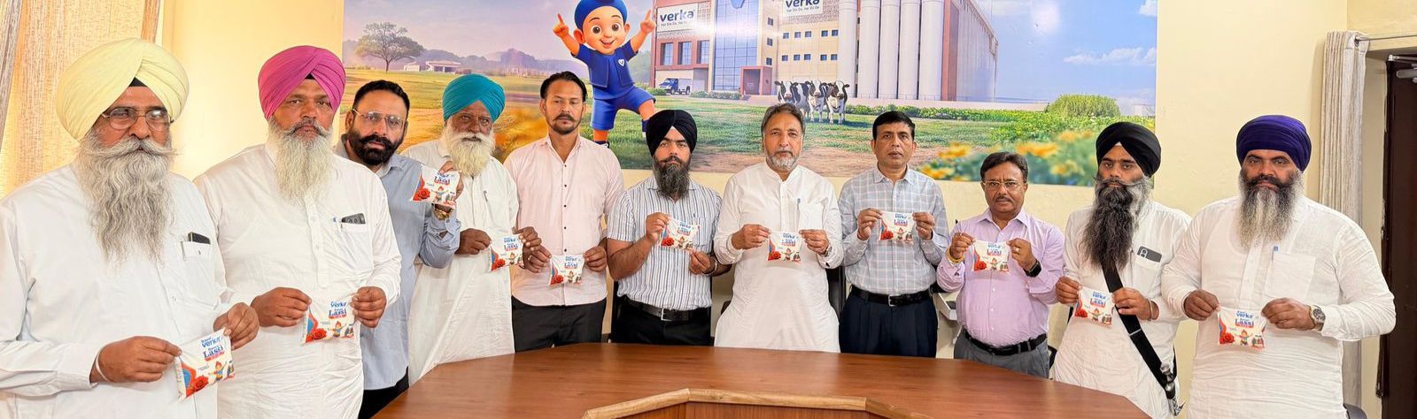 ਵੇਰਕਾ ਅੰਮ੍ਰਿਤਸਰ ਡੇਅਰੀ ਵੱਲੋਂ ‘ਰੋਜ਼ ਲੱਸੀ’ 350 ਐੱਮ.ਐੱਲ. ਦੀ ਨਵੀਂ ਪੈਕਿੰਗ ਲਾਂਚ