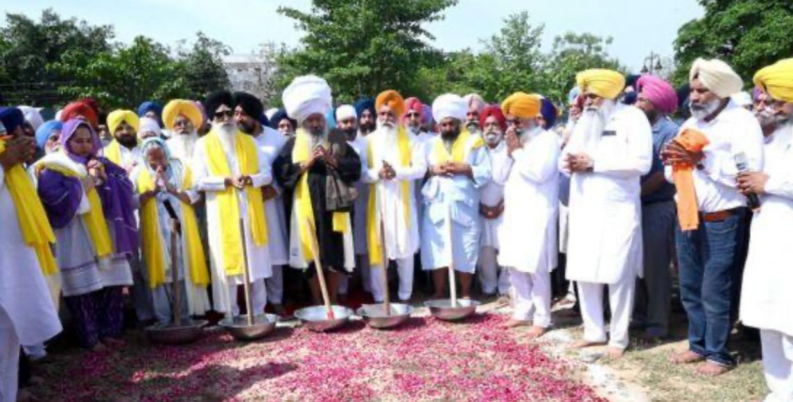 ਭਾਈ ਗੁਰਦਾਸ ਜੀ ਨਗਰ ਨਿਊ ਅੰਮ੍ਰਿਤਸਰ ਵਿਖੇ ਅੱਜ ਗੁਰਦੁਆਰਾ ਸਾਹਿਬ ਦਾ ਟੱਪ ਲਾ ਕੇ ਇਮਾਰਤ ਦੀ ਸ਼ੁਰੂਆਤ ਕੀਤੀ ਗਈ