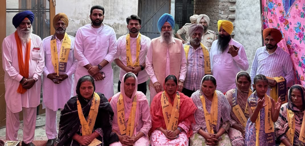 ਵਿਧਾਇਕ ਜਸਵਿੰਦਰ ਰਮਦਾਸ ਦੀ ਅਗਵਾਈ ਹੇਠ ਅਟਾਰੀ ਹਲਕੇ ਵਿੱਚ ਆਮ ਆਦਮੀ ਪਾਰਟੀ ਨੂੰ ਵੱਡਾ ਬਲ,