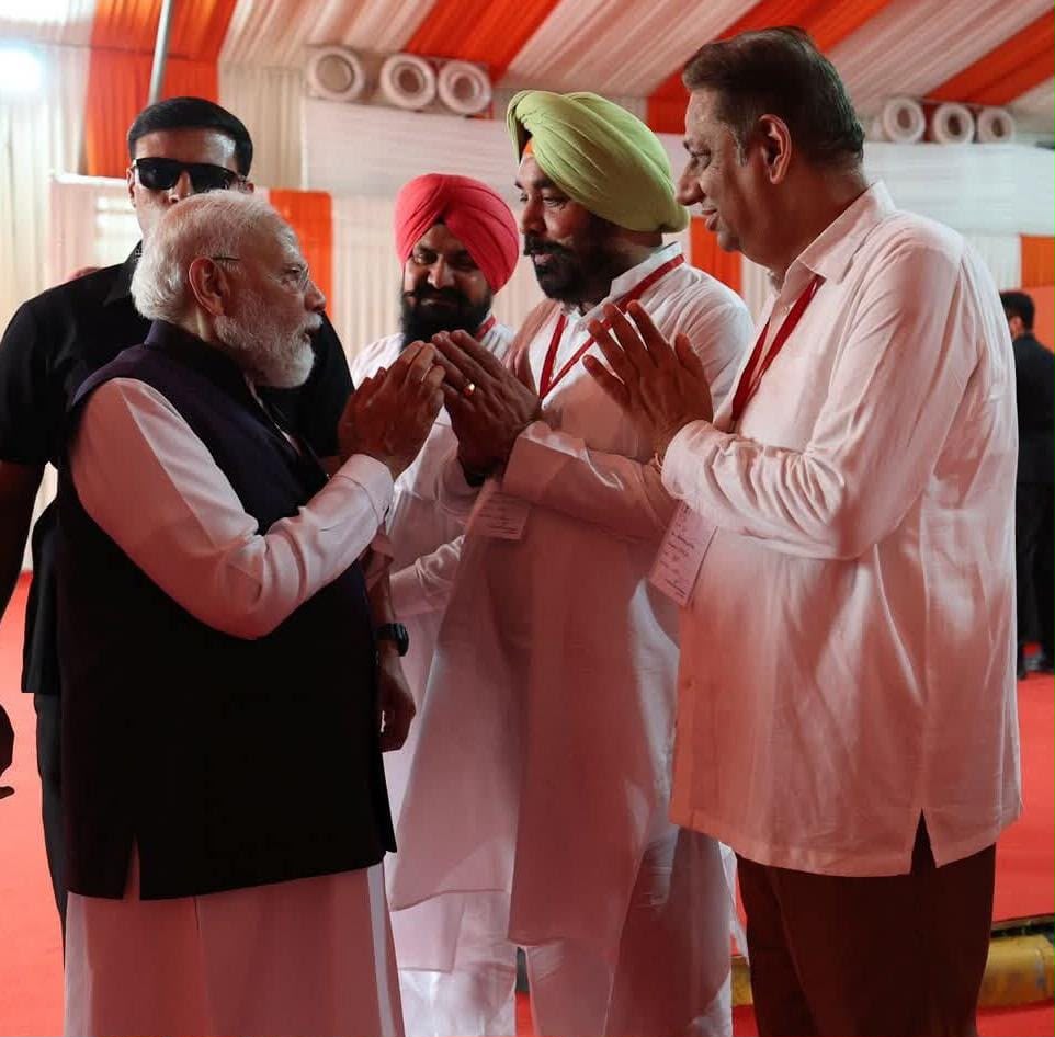 ਪੰਜਾਬ ਦੀ ਤਰੱਕੀ ਲਈ ਪ੍ਰਧਾਨ ਮੰਤਰੀ ਨਰਿੰਦਰ ਮੋਦੀ ਦਾ ਦੌਰਾ ਅਹਿਮ: ਹਰਜਿੰਦਰ ਸਿੰਘ ਠੇਕੇਦਾਰ
