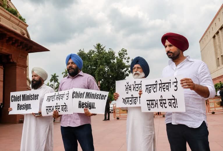 ਸੰਸਦ ਵਿੱਚ ਪੰਜਾਬ ਦੇ ਮੁੱਦਿਆਂ ‘ਤੇ ਕਾਂਗਰਸ ਦਾ ਹੱਲਾ ਬੋਲ
