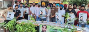 ਵਿੱਕੀ ਮਿਡੂਖੇੜਾ ਦੀ ਯਾਦ ਵਿੱਚ ਵਾਤਾਵਰਨ ਸੰਭਾਲ ਦਾ ਸੰਦੇਸ਼, ਜਿੰਦਾ ਤੇ ਹੈਰੀ ਨੇ ਲਗਾਇਆ ਬੂਟੇ ਵੰਡਣ ਦਾ ਵਿਸ਼ਾਲ ਕੈਂਪ