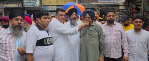 ਵਿਧਾਇਕ ਡਾ. ਨਿੱਝਰ ਦੇ ਪੀ.ਏ. ਨਵਨੀਤ ਕੁਮਾਰ ਨੇ ਜਸਪਾਲ ਨਗਰ ਵਿੱਚ ਕੀਤਾ ਵਿਕਾਸ ਕਾਰਜਾਂ ਦਾ ਉਦਘਾਟਨ