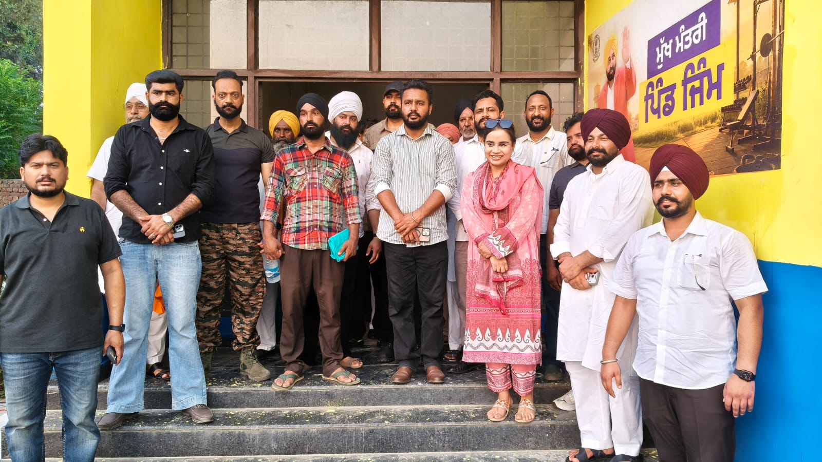 ਮੈਡਮ ਰਵਲੀਨ ਨੇ ਲੱਖਾਂ ਦੀ ਲਾਗਤ ਦੇ ਜਿਮ ਦਾ ਕੀਤਾ ਉਦਘਾਟਨ