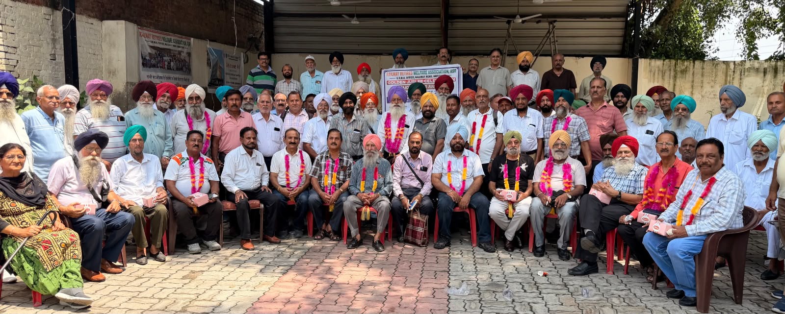 ਰੇਲਵੇ ਰਿਟਾਇਰਡ ਵੈਲਫੇਅਰ ਐਸੋਸੀਏਸ਼ਨ ਦੀ ਮੀਟਿੰਗ ਵਿੱਚ ਸਮਝੌਤਾ ਐਕਸਪ੍ਰੈੱਸ ਦੀ ਗੋਲਡਨ ਜੁਬਲੀ ਮਨਾਈ