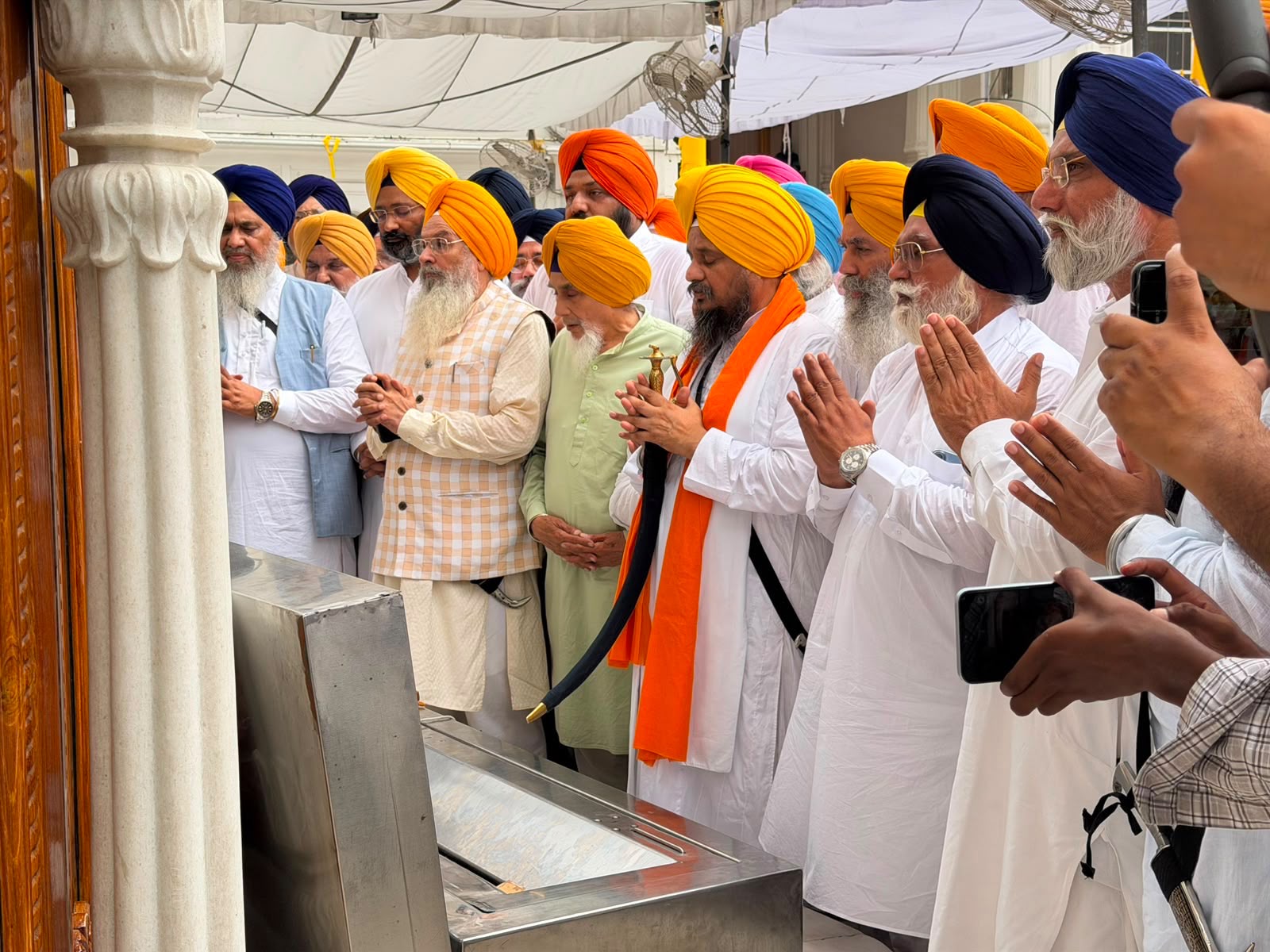 ਪੰਥ, ਪੰਜਾਬ, ਪਾਰਟੀ ਦੀ ਚੜ੍ਹਦੀ ਕਲਾ ਅਤੇ ਬੰਦੀ ਸਿੰਘਾਂ ਦੀ ਰਿਹਾਈ ਲਈ ਸ਼੍ਰੋਮਣੀ ਅਕਾਲੀ ਦਲ ਪੁਨਰ-ਸੁਰਜੀਤ ਵਲੋਂ ਕੀਤੀ ਗਈ ਅਰਦਾਸ
