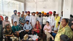 ਪਿੰਡ ਕੱਕੜ ਵਿਖੇ ਮੈਡੀਕਲ ਕੈਂਪ ਲਗਾ ਕੇ ਮੁਫ਼ਤ ਦਵਾਈਆਂ ਦਿੱਤੀਆਂ