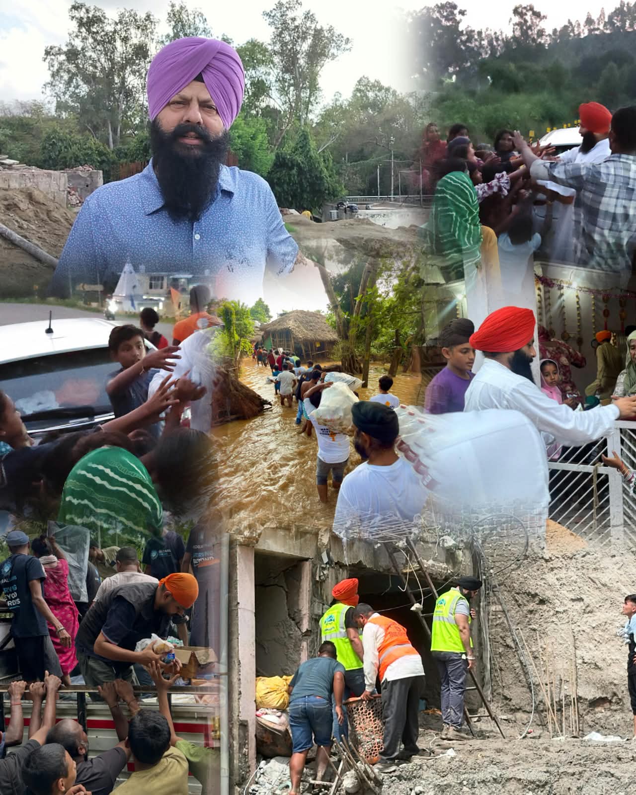 ਹੜ ਪ੍ਰਭਾਵਿਤ ਇਲਾਕਿਆਂ ਵਿੱਚ ਅਕਾਲ ਸੇਵਾ ਫਾਊਂਡੇਸ਼ਨ ਦੀ ਸਮੁੱਚੀ ਟੀਮ ਲੋਕਾਂ ਦੀ ਸੇਵਾ ਵਿੱਚ ਉੱਤਰੀ- ਹਰਪਾਲ ਰੰਧਾਵਾ ,ਸੋਨੂੰ ਜੰਡਿਆਲਾ