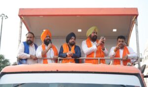 ‘ਨਸ਼ਾ ਮੁਕਤ ਪੰਜਾਬ’ ਯਾਤਰਾ ਦਾ ਹਲਕਾ ਦੱਖਣੀ ’ਚ ਪਹੁੰਚਣ ’ਤੇ ਠੇਕੇਦਾਰ ਤੇ ਸਮਰਥਕਾਂ ਵੱਲੋਂ ਸਵਾਗਤ
